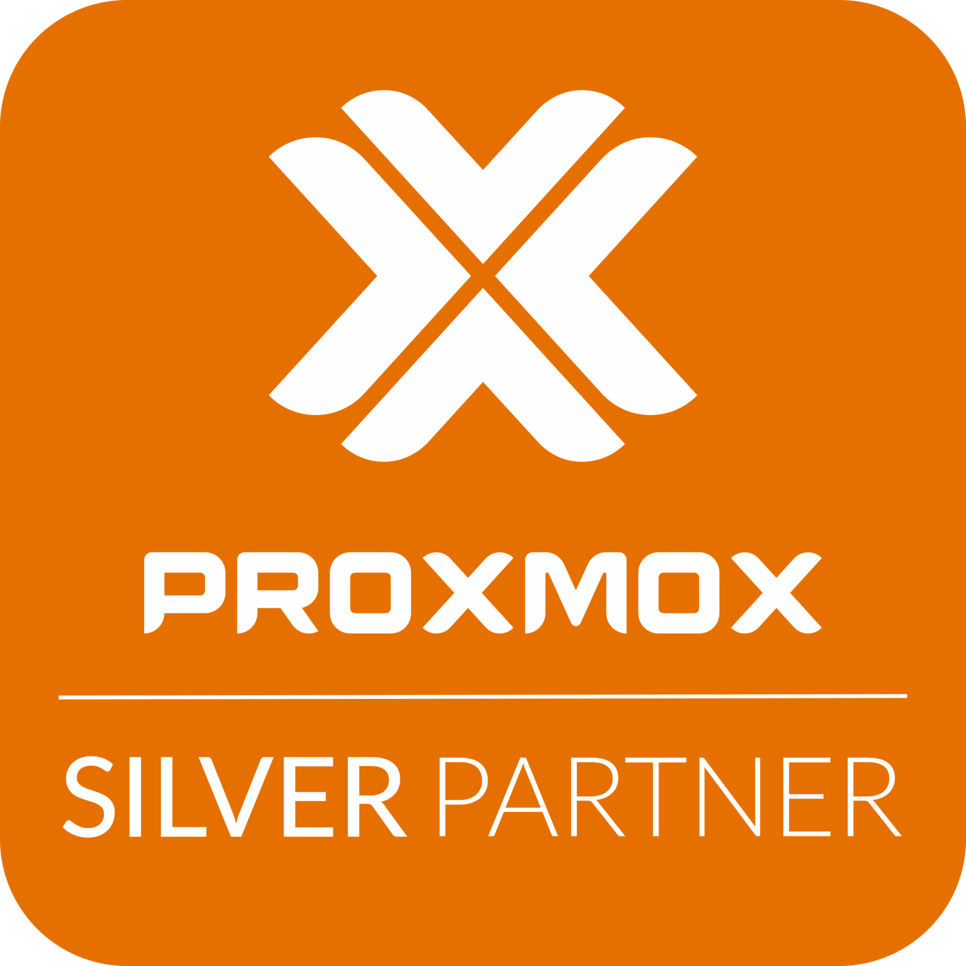 Proxmox silver partner logo color 300dpi